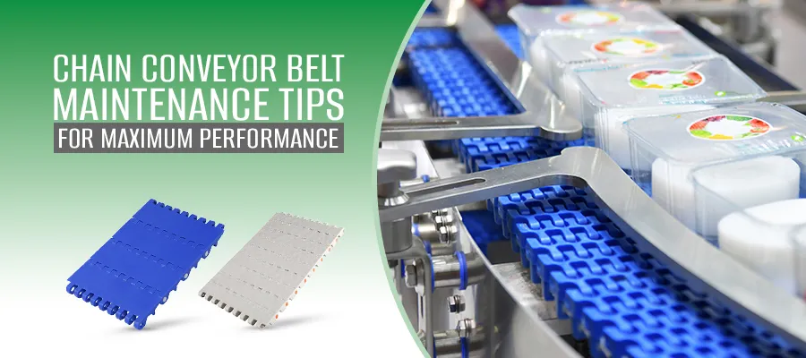 Chain Conveyor Belt Maintenance Tips for Maximum Performance & Cleaning Tips for FMCG Units