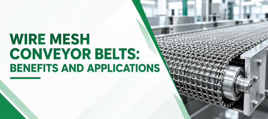 wire-mesh-conveyor-belts-benefits-and-applications & Cleaning Tips for FMCG Units